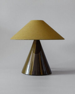 olive green lamp