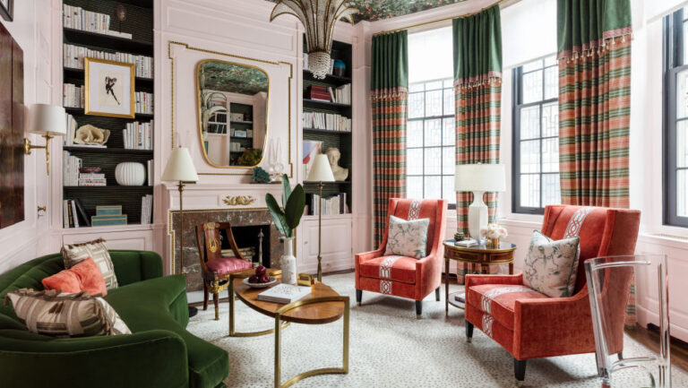 eclectic sitting room
