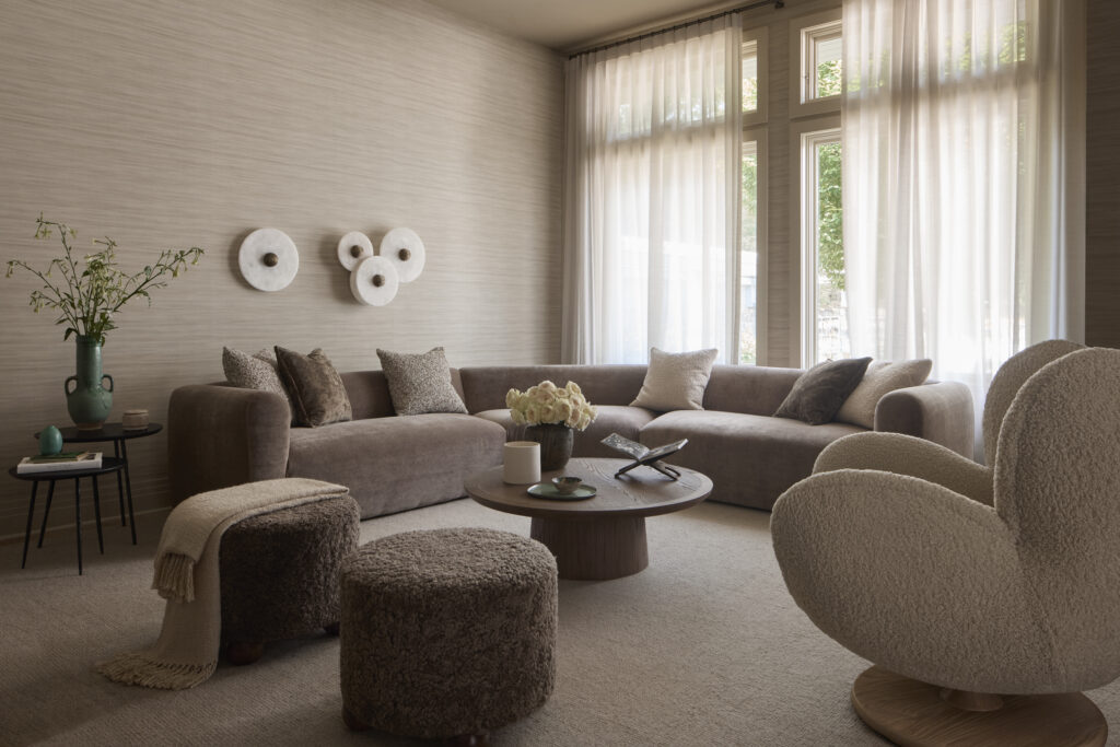 comfortable living room with natural light