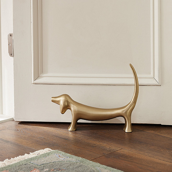 Ballard Designs dachshund door stop