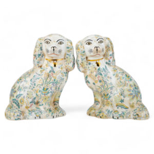 Caitlin Wilson Floral Staffordshire Dogs