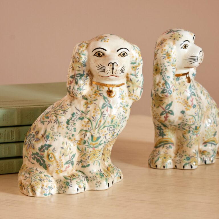 Caitlin Wilson Floral Staffordshire Dogs