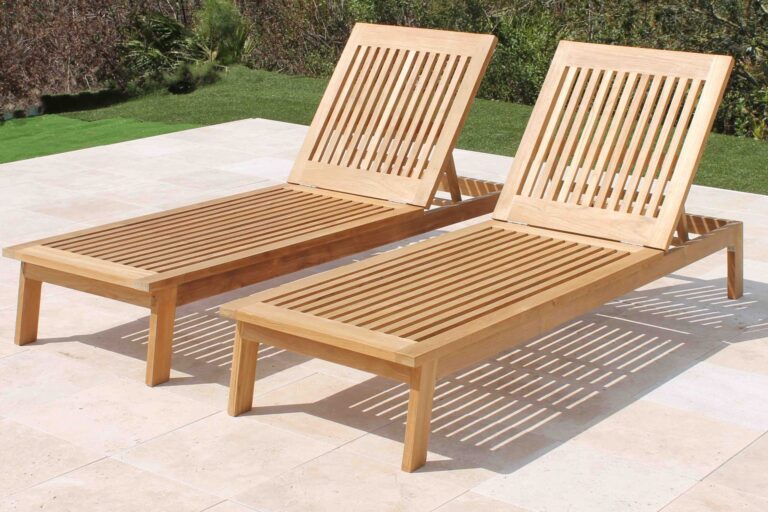 Oceanic Teak Furniture Pacific Loungers