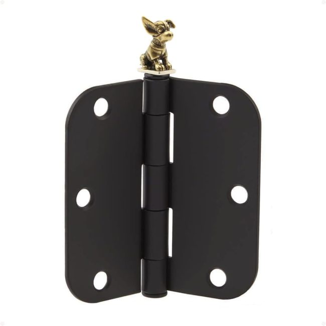 Amazon brass dog hinge topper